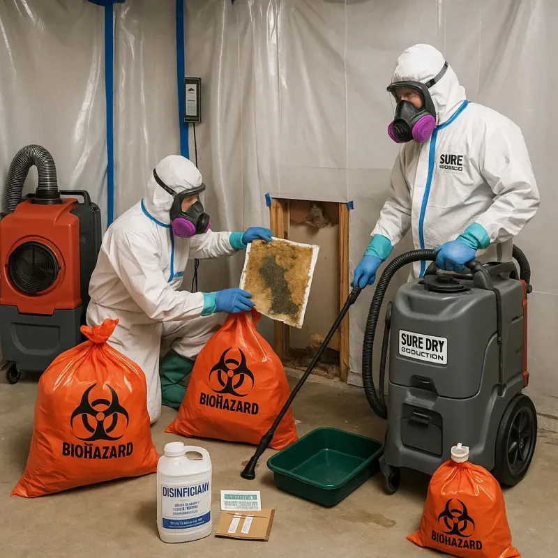 Contaminated Water Handling Protocols process in Mason County, WV